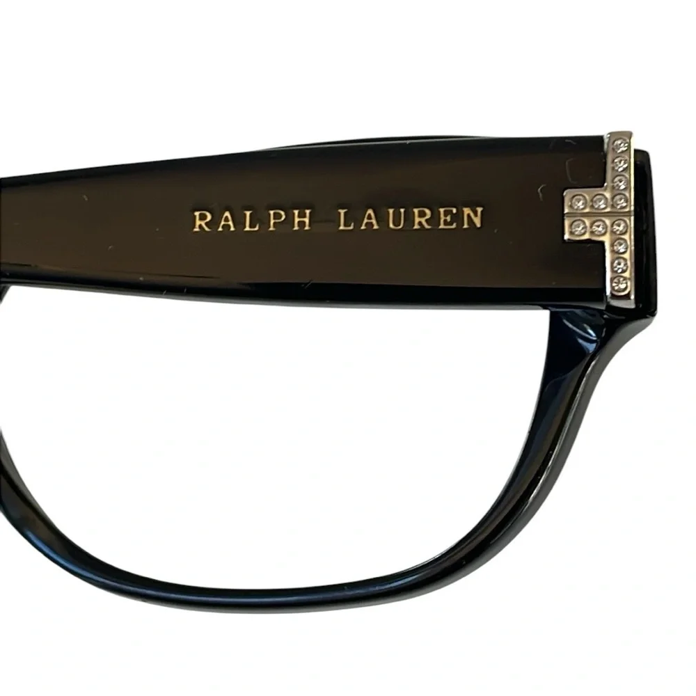 Ralph Lauren eyeglass frames with case. Frames only. Style RL6126B. Color: black